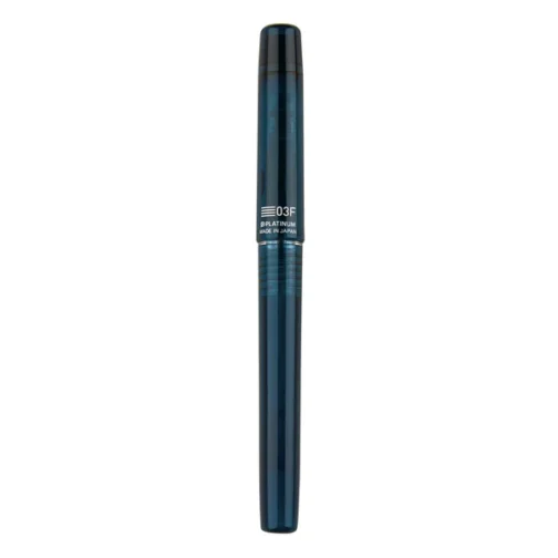 Platinum Prefounte Fountain Pen (Graphite Blue) - Image 3