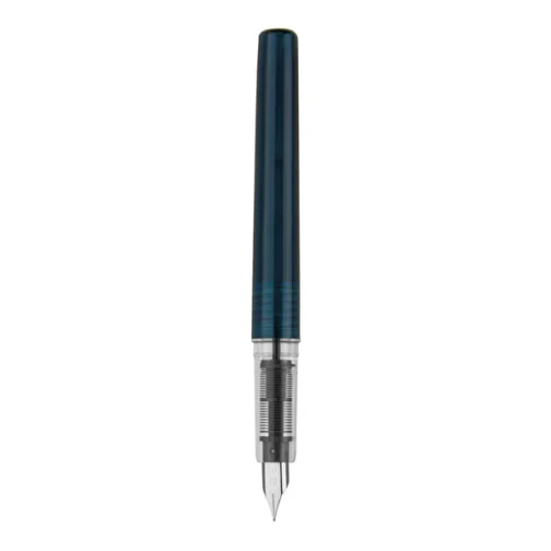 Platinum Prefounte Fountain Pen (Graphite Blue) - Image 2