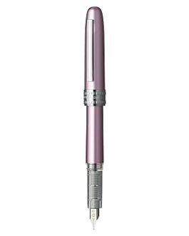 Platinum Fountain Pen, Plaisir Fine Nib, Pink (PGB-1000-#21-F)-infographic
