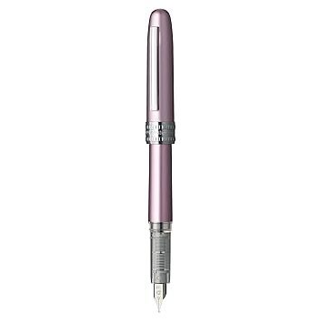 Platinum Fountain Pen, Plaisir Fine Nib, Pink (PGB-1000-#21-F)-infographic
