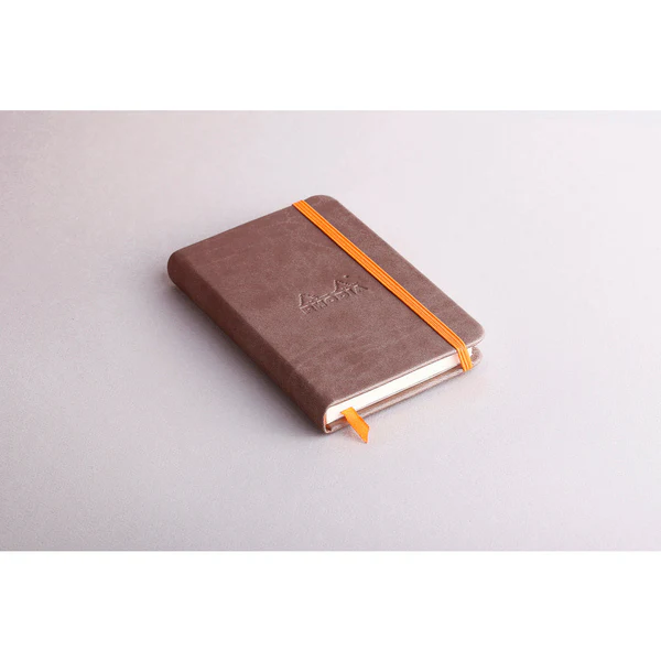 Rhodiarama-Hardcover-Chocolate-Notebook-105X148mm-Plain-118623C-1penknot.in