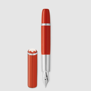 Montblanc Heritage Rouge et Noir "Baby" Special Edition Coral-Coloured Fountain Pen M- penknot